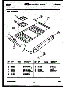03 - Cooktop Parts parts for Frigidaire Range 30-3979-00-01 from AppliancePartsPros.com