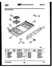 03 - Cooktop Parts parts for Frigidaire Range 30-3979-00-07 from AppliancePartsPros.com