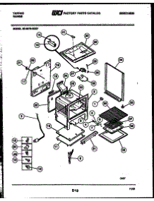 06 - Body Parts parts for Frigidaire Range 30-3979-00-07 from AppliancePartsPros.com