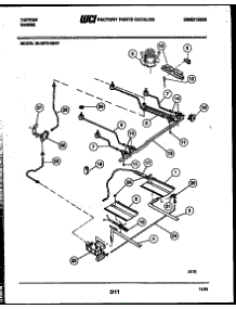 05 - Burner, Manifold And Gas Control parts for Frigidaire Range 30-3979-23-07 from AppliancePartsPros.com