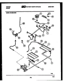 06 - Burner, Manifold And Gas Control parts for Frigidaire Range 30-3989-00-06 from AppliancePartsPros.com