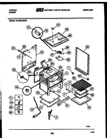 07 - Body Parts parts for Frigidaire Range 30-3989-00-06 from AppliancePartsPros.com