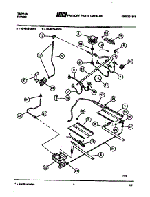 05 - Burner, Manifold And Gas Control parts for Frigidaire Range 30-4979-00-02 from AppliancePartsPros.com
