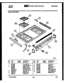 03 - Cooktop Parts parts for Frigidaire Range 30-4979-23-04 from AppliancePartsPros.com