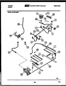 05 - Burner, Manifold And Gas Control parts for Frigidaire Range 30-4979-23-04 from AppliancePartsPros.com
