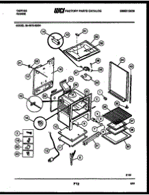 07 - Body Parts parts for Frigidaire Range 30-4979-23-04 from AppliancePartsPros.com