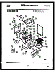 06 - Body Parts parts for Frigidaire Range 30-6757-23-03 from AppliancePartsPros.com