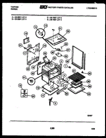 06 - Body Parts parts for Frigidaire Range 30-7987-66-03 from AppliancePartsPros.com