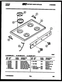 03 - Cooktop Parts parts for Frigidaire Range 30-7348-23-01 from AppliancePartsPros.com
