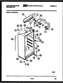 03 - Cabinet Parts parts for Frigidaire Refrigerator RTG174GCF3A from AppliancePartsPros.com