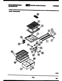 04 - Shelves And Supports parts for Frigidaire Refrigerator RTG216JCW3A from AppliancePartsPros.com