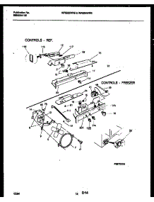 07 - Refrigerator Control Assembly, Damp parts for Frigidaire Refrigerator WRS22WRBW0 from AppliancePartsPros.com