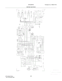23 - Wiring Diagram parts for White Westinghouse Refrigerator WRS23MF5ASP from AppliancePartsPros.com