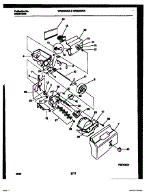 12 - Ice Dispenser parts for Frigidaire Refrigerator WRS22WRAW0 from AppliancePartsPros.com
