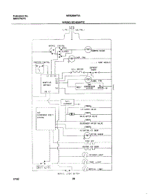 20 - Wiring Schematic parts for White Westinghouse Refrigerator WRS26MF5AW4 from AppliancePartsPros.com