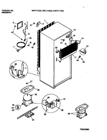 05 - Cooling System parts for Frigidaire Refrigerator WRT17FGCZ1 from AppliancePartsPros.com