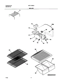 07 - Shelves parts for White Westinghouse Refrigerator WRT17MB3AW2 from AppliancePartsPros.com