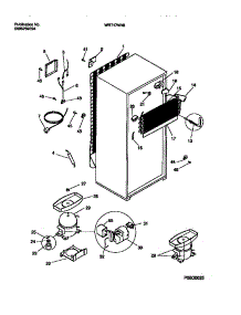 05 - Cooling System parts for Frigidaire Refrigerator WRT17NRBW2 from AppliancePartsPros.com