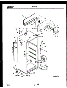 04 - Cabinet Parts parts for Frigidaire Refrigerator WRT18CVAZ1 from AppliancePartsPros.com
