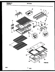 05 - Shelves And Supports parts for Frigidaire Refrigerator WRT18FGBD0 from AppliancePartsPros.com