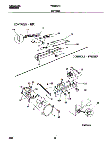 White-Westinghouse White-Westinghouse / Refrigerator - P5995344081 Controls parts for White Westinghouse Refrigerator WRS20WRHD5 from AppliancePartsPros.com