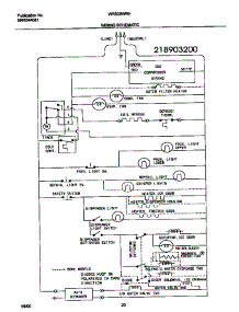 White-Westinghouse White-Westinghouse / Refrigerator - P5995344081 Wiring Schematic parts for White Westinghouse Refrigerator WRS20WRHD5 from AppliancePartsPros.com