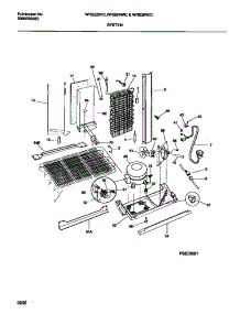 07 - System parts for Frigidaire Refrigerator WRS22WICD0 from AppliancePartsPros.com
