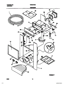 08 - Ice Dispenser parts for Frigidaire Refrigerator WRS22WNHD0 from AppliancePartsPros.com