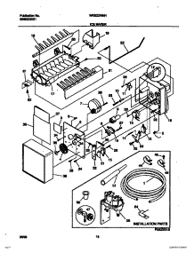 10 - Ice Maker parts for Frigidaire Refrigerator WRS22WNHD0 from AppliancePartsPros.com