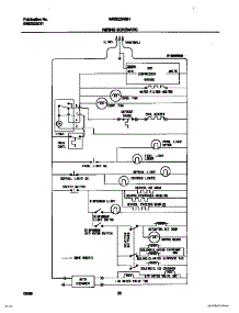 11 - Wiring Diagram parts for Frigidaire Refrigerator WRS22WNHD0 from AppliancePartsPros.com