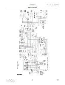 21 - Wiring Diagram parts for White Westinghouse Refrigerator WRS3R3EW9 from AppliancePartsPros.com