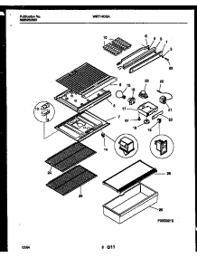 05 - Shelves And Supports parts for Frigidaire Refrigerator WRT14CGAD0 from AppliancePartsPros.com