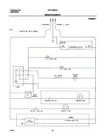 10 - Wiring Schematic parts for White Westinghouse Refrigerator WRT15MB3AW3 from AppliancePartsPros.com