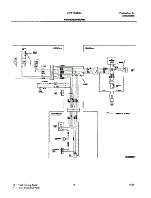 11 - Wiring Diagram parts for White Westinghouse Refrigerator WRT15MB3AW3 from AppliancePartsPros.com