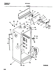 03 - Cabinet parts for Frigidaire Refrigerator WRT16CGCD0 from AppliancePartsPros.com