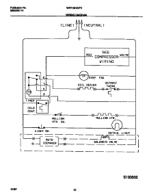 06 - Wiring Diagram parts for Frigidaire Refrigerator WRT16DGED2 from AppliancePartsPros.com