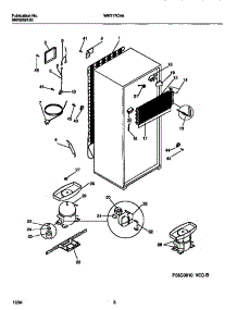 05 - Cooling System parts for Frigidaire Refrigerator WRT17CVAW2 from AppliancePartsPros.com