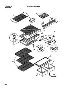 04 - Shelves, Controls, Divider, Mullion parts for Frigidaire Refrigerator WRT17DRBD2 from AppliancePartsPros.com