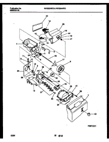 12 - Ice Dispenser parts for Frigidaire Refrigerator WRS24WRBW0 from AppliancePartsPros.com