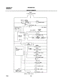 20 - Wiring Schematic parts for White Westinghouse Refrigerator WRS26MF5AS5 from AppliancePartsPros.com