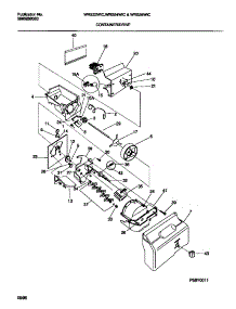 09 - Container / Drive parts for Frigidaire Refrigerator WRS26WICW0 from AppliancePartsPros.com
