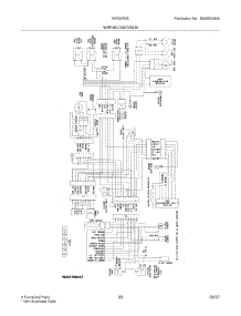 23 - Wiring Diagram parts for White Westinghouse Refrigerator WRS3R3EWC from AppliancePartsPros.com