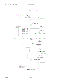 22 - Wiring Schematic parts for White Westinghouse Refrigerator WRS3R3EWE from AppliancePartsPros.com