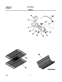 07 - Shelves parts for White Westinghouse Refrigerator WRT15A0AW2 from AppliancePartsPros.com