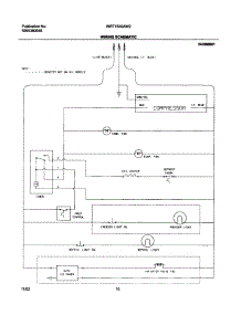 10 - Wiring Schematic parts for White Westinghouse Refrigerator WRT15A0AW2 from AppliancePartsPros.com