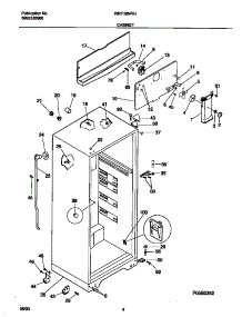 03 - Cabinet parts for Frigidaire Refrigerator WRT16NRHD4 from AppliancePartsPros.com