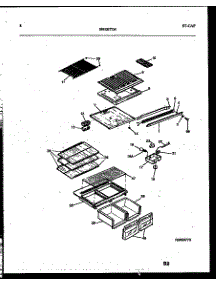 05 - Shelves And Supports parts for Frigidaire Refrigerator PRT173MCH1 from AppliancePartsPros.com