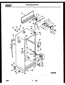 04 - Cabinet Parts parts for Frigidaire Refrigerator WRT21BGAW1 from AppliancePartsPros.com