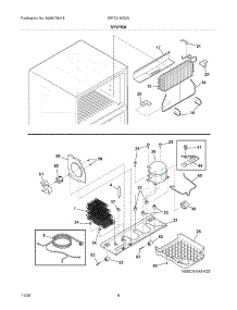 09 - System parts for White Westinghouse Refrigerator WRT21MG3AQD from AppliancePartsPros.com