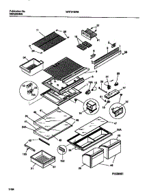 05 - Shelves, Controls, Divider, Mullion parts for Frigidaire Refrigerator WRT21NRBW1 from AppliancePartsPros.com